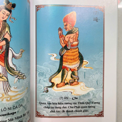 Sách - Kinh Đại Bi Tâm Đà Ra Ni (tranh màu )