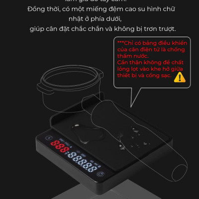 Cân điện tử thông minh chuyên espresso Feepie