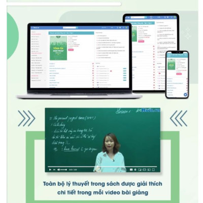 Tổng ôn ngữ pháp tiếng anh tập 1 & 2, 30 chuyên đề ngữ pháp cô Trang anh ( Bản đặc biệt ) - MoonBook