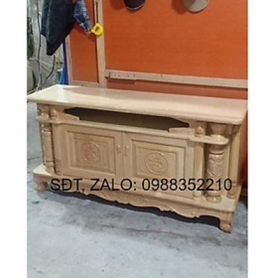 kệ ti vi nhỏ phòng khách gỗ sồi