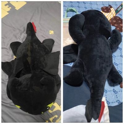 Gấu bông rồng răng sún toothless night fury dragon ship HOẢ TỐC HCM bí kíp luyện rồng gấu bông rồng khổng lồ 40cm 60cm 80cm