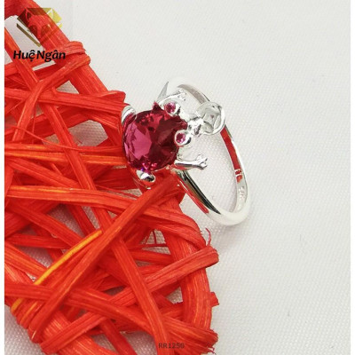 Nhẫn bạc 925 Huệ Ngân - Cóc thần tài may mắn tài lộc RR1250