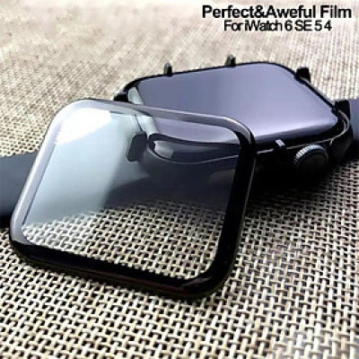 Dán Cường Lực Dẻo APPLE WATCH 3D Full Màn - Bảo Vệ Full Màn Hình Size 40/44MM