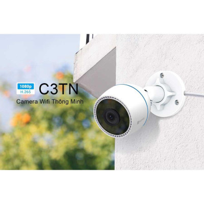 Camera Wifi Ngoài Trời EZVIZ C3TN 2M Color Night Vision - có màu ban đêm, mẫu mới 2022 H265 - hàng chính hãng