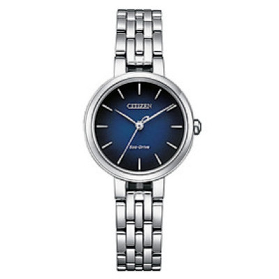 Đồng Hồ Nữ Citizen Eco-Drive Dây Thép Không Gỉ EM0990-81L - Mặt Xanh (Sapphire)