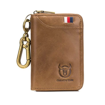 Ví nam đựng tiền đựng chìa khóa đựng thẻ đa năng 100% da bò thật cao cấp phong cách mới