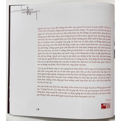 Sách - Kiến Trúc Và Con Người - KTS. Trần Minh Tùng - NXB Xây Dựng