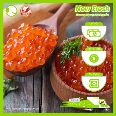 [GIAO NHANH HCM]  Trứng Cá Hồi Nhật Bản - Hũ 120Gr