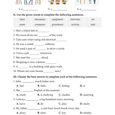 Ôn luyện Cơ bản và Nâng cao Tiếng Anh 6 (Có keys)