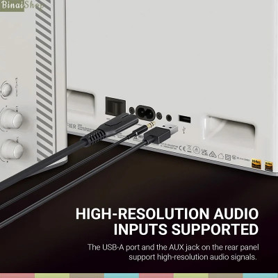 Edifier QD35 - Loa Máy Tính, Bookself, Bluetooth V5.3, Hi-Res Audio, Hi-Res Audio Wireless, Hiệu Ứng Ánh Sáng, Công Suất 40W - Hàng chính hãng