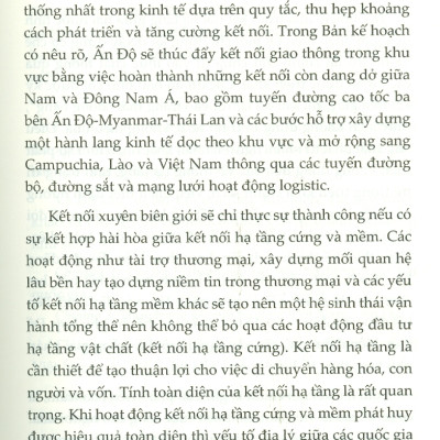 Kết Nối Hạ Tầng VIỆT NAM - ẤN ĐỘ (Sách chuyên khảo)