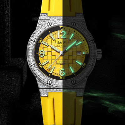 Đồng hồ nam chính hãng IW CARNIVAL IW661G-2 Kính sapphire ,chống xước,Chống nước ,Bảo hành 24 tháng,Máy cơ (Automatic),Dây cao su cao cấp,thiết kế thể thao