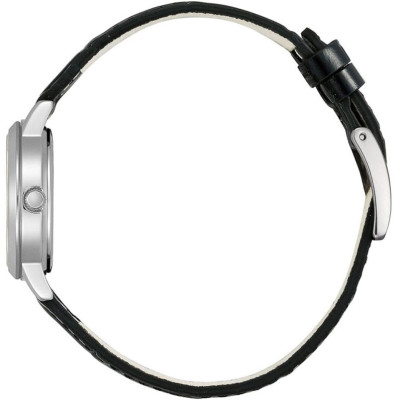 Đồng Hồ Nữ Citizen Dây Da Máy Eco-Drive EM0930-15A - Mặt Trắng