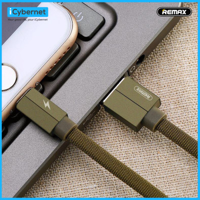 Cáp sạc 2.1A bọc dù siêu bền Remax RC-094 chống đứt gãy chiều dài 2m - Hàng chính hãng