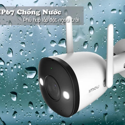 CAMERA WIFI IMOU NGOÀI TRỜI F42FEP 4MP 2K SIÊU NÉT CÓ MÀU BAN ĐÊM, ĐÀM THOẠI 2 CHIỀU - HÀNG CHÍNH HÃNG