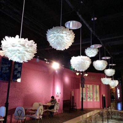 Đèn thả lông DT