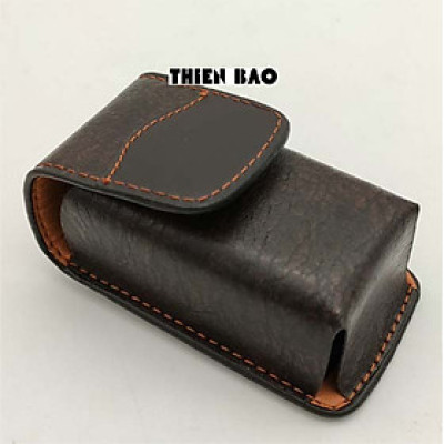 Bao da có đai đeo hông BD99 chuyên dùng để đựng kính lão thị, viễn thị gấp gọn KT 8*4*3CM làm thủ công HANDMADE bằng tay chắc chắn