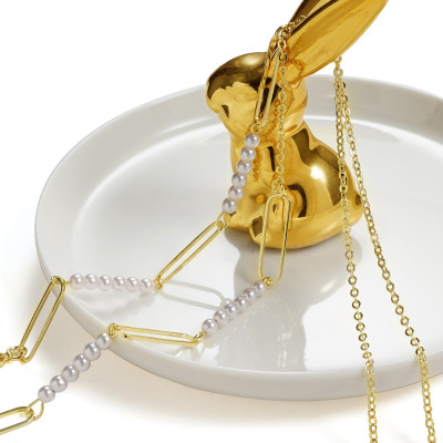 Chuỗi đeo kính mix hạt thời trang unisex cá tính hot trend