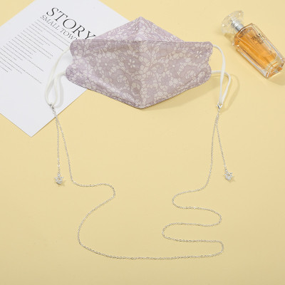 Dây đeo mắt kính dây đeo gọng kính thời trang ngôi sao mix đá ấn tượng