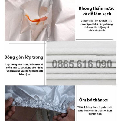 Bạt trùm xe ô tô bán tải NISSAN NAVARA vải dù oxford cao cấp áo trùm che phủ xe hơi, bạc phủ xe hơi oto