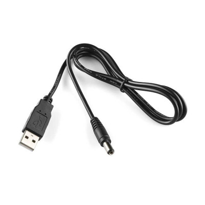 Cáp sạc cáp nguồn DC 5V USB to 3.5mm Dây nguồn 1 đầu USB ra đầu tròn cỡ trung 3.5mm - Hàng Nhập Khẩu