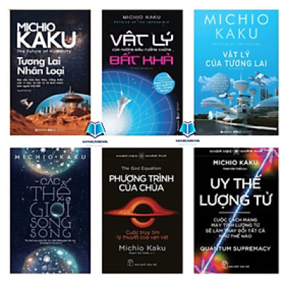  Sách - Bộ Sách Của Nhà Vật Lý Michio Kaku (NXB Trẻ) - Lẻ/Combo
