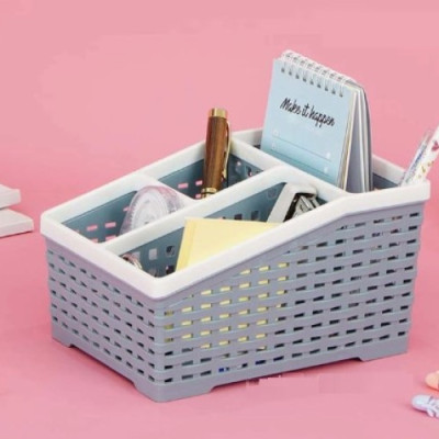 Khay tiện ích 4 NGĂN LỚN, nhựa Việt Nhật - Hàng Việt Nam