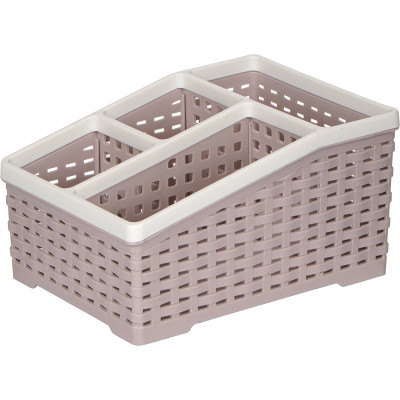 Khay tiện ích 4 NGĂN LỚN, nhựa Việt Nhật - Hàng Việt Nam