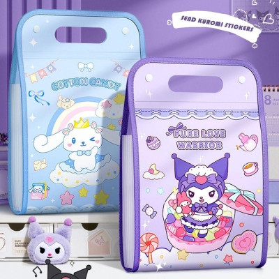  Túi bìa lưu trữ , giấy A4 , tài liệu , gồm 13 ngăn  trong suốt  chống thấm nước , nút bấm quai xách  đa năng 