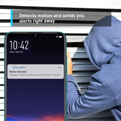 Camera Wi-Fi TP-Link TC70 1080P An Ninh Gia Đình Có Thể Điều Chỉnh Hướng (Điều khiển bằng giọng nói)  - Hàng Chính Hãng 