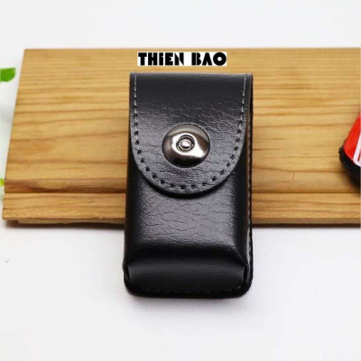 Bao da có đai đeo hông làm thủ công HANDMADE BD05 chuyên dùng để đựng kính lão thị, viễn thị gấp gọn KT 8*4*3CM