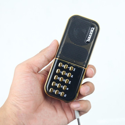 Radio mini nghe đài, nghe nhạc thẻ nhớ, USB, nghe kinh phật Craven-25A chính hãng