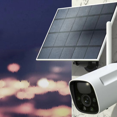 Camera WiFi Năng Lượng Mặt Trời NetCAM SL140, Góc Quan Sát 160º, Độ phân giải 3.0MP - Hàng Chính Hãng