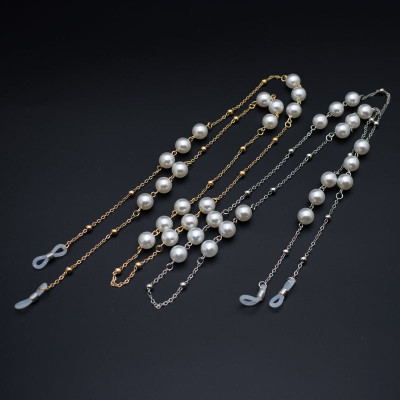 Glasses chain phụ kiện kính dây đeo kính đeo cổ chống rơi vỡ chuỗi ngọc trai đa phong cách hot trend top top