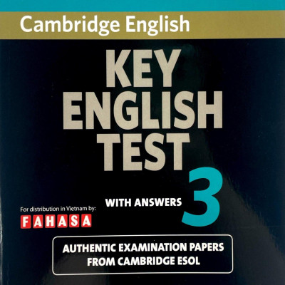 Cambridge Key English Test 3 with Answers 