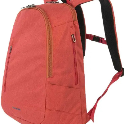 Balo laptop Tucano Magnum 15.6 inch, màu đỏ cam nổi bật, thương hiệu Ý, bào hành 2 năm