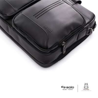 Túi xách Solo Moore 15.6 inch - Màu đen - Mã VNL300-4 - Kích thước Cao 31 x Ngang 40 x Rộng 12 cm - Túi chính hãng bảo hành 5 năm