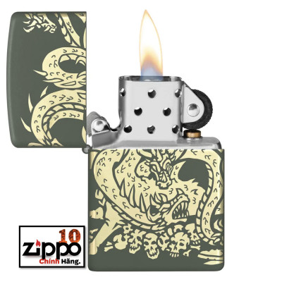 Bật lửa ZIPPO 48907 Dragon Design - Chính hãng 100%