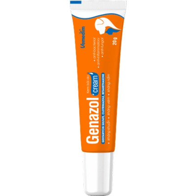 GENAZOL CREAM Kem Bôi Nấm Da, Kháng Khuẩn cho Chó Mèo tuýp 20g