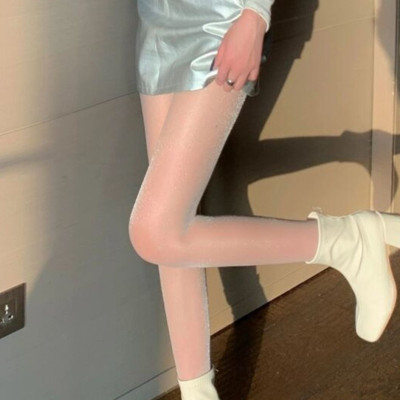 Quần Tất Xuyên Thấu Lấp Lánh 3D Da Dai Mỏng Thon Gọn Chân Giảm Mỡ Sexy Gợi Cảm Dưới 58kg