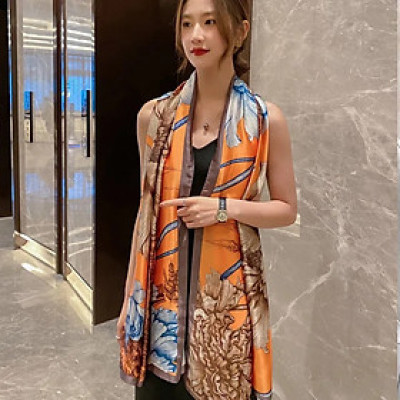 [VIDEO]- Khăn choàng cổ chất liệu lụa cao cấp, sang trọng dáng dài 180x90cm- Quà tặng cho phái đẹp