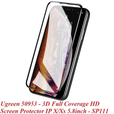 Ugreen UG50953SP111TK 5.8 Inch Kính cường lực trong suốt độ cứng 9H tràn viền sử dụng cho iPhone X + Xs - HÀNG CHÍNH HÃNG