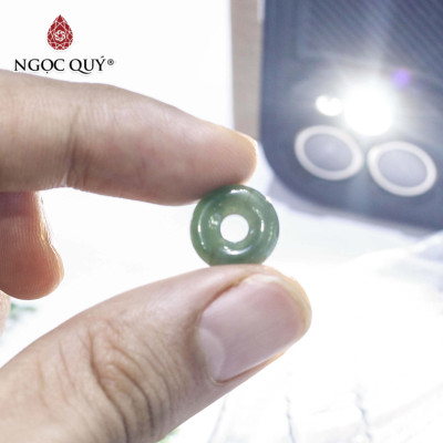 Mặt dây chuyền đồng điếu ngọc bích mệnh hỏa, mộc tặng dây đeo - Ngọc Quý Gemstones