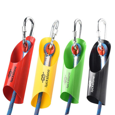 4 PCS bọc dây leo núi ngoài trời Chống mài mòn bảo vệ dây thừng chắc chắn