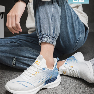 Giày thể thao nam đế êm nhẹ, thoáng khí đế cao su đúc, chống trơn trượt hạn chế mòn – BEE GEE - GNA2033