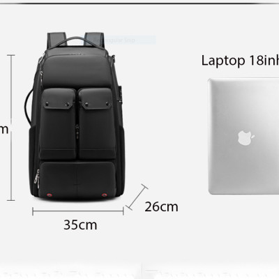 Balo du lịch đa chức năng chống trộm chống nước thời trang cao cấp phong cách mới