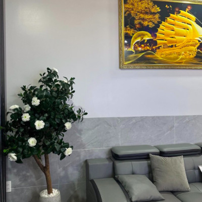 Cây hoa trà mi giả - Size 100cm đến 160cm - Cây giả, hoa lụa Decor trang trí nhà cửa