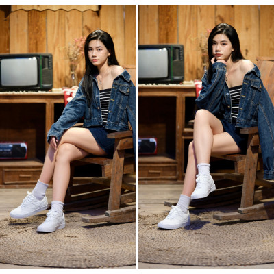 New Arrivals | Giày Da Sneaker Nam Nữ DC39 COCO MILK DINCOX Shoes Đế Bằng - Microfiber Leather