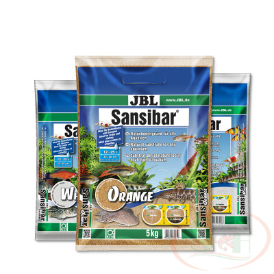 Cát JBL Sansibar Dark, River, White, Red Orange trải nền bể cá tép thủy sinh