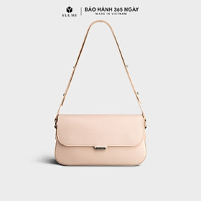 Túi Yuumy ( Thời trang nữ phối nắp đơn giản size 26 - Túi đeo chéo da Seasand YN204 )